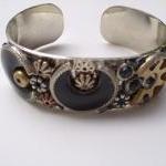 Silver Metal Steampunk Cuf..